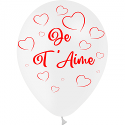 6 Ballons Latex HG112 Je...