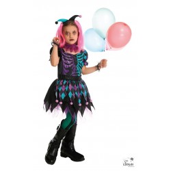Costume clown squelette -...