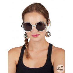 Lunettes disco boules à...