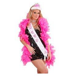 Echarpe blanche écris en...