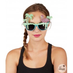 Lunettes tropical palmier...