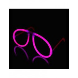 lot de 2 lunettes fluo rose