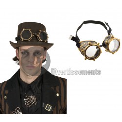 lunettes steampunk finition OR